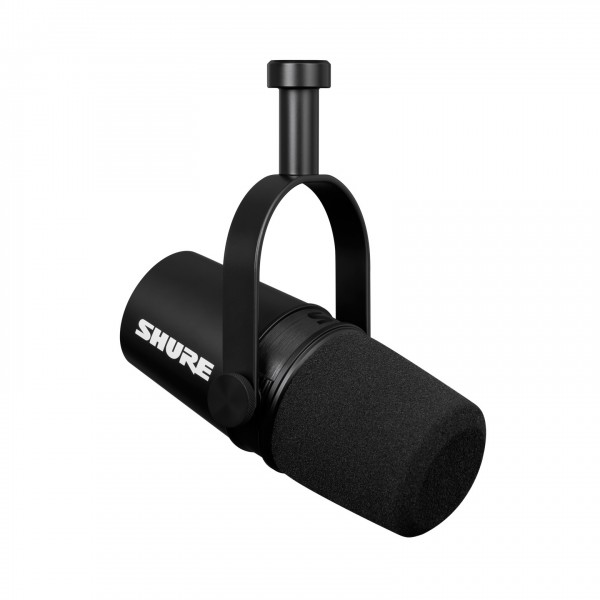 Shure MV7X Podcast Microphone - Angled 2