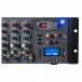 Omnitronic RM-1422FXA USB Rack Power Mixer - Multimedia Player