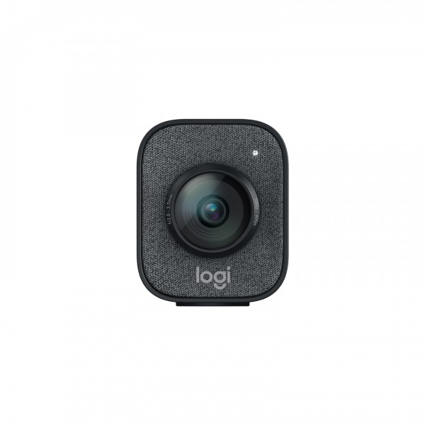 LOGITECH StreamCam Full HD USB-C Webcam - Graphite - Front, Vertical