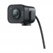 LOGITECH StreamCam Full HD USB-C Webcam - Graphite - Angled, Horizontal