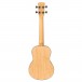 Laka Bamboo Series Tenor Ukulele, Natural - Rear View