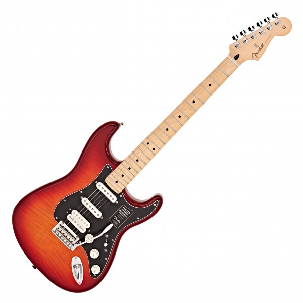 Fender Player Stratocaster HSS Plus Top MN, Aged Cherry Burst