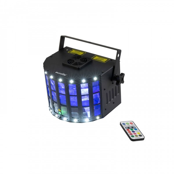 Eurolite LED Laser Derby MK2 - blue remote