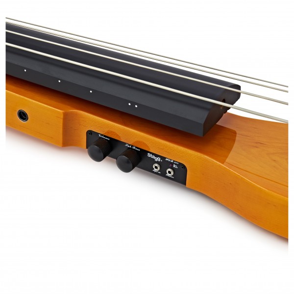 Stagg Electric Double Bass, Honey, 3/4