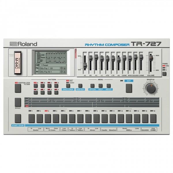 Roland TR-727 Drum Machine Plugin - Lifetime Key