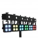 Eurolite LED KLS-180/6 Compact Light Set - Side, On Multicoloured