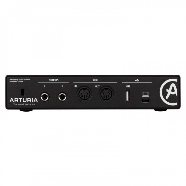Arturia MiniFuse 2 USB Audio Interface, Black at Gear4music