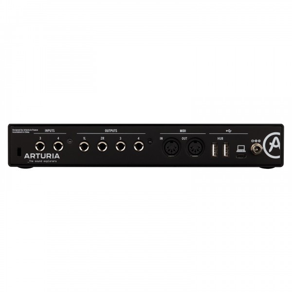 Arturia MiniFuse 4, Black - Rear