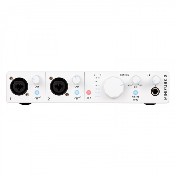 Arturia MiniFuse 2 USB Audio Interface, White - Front