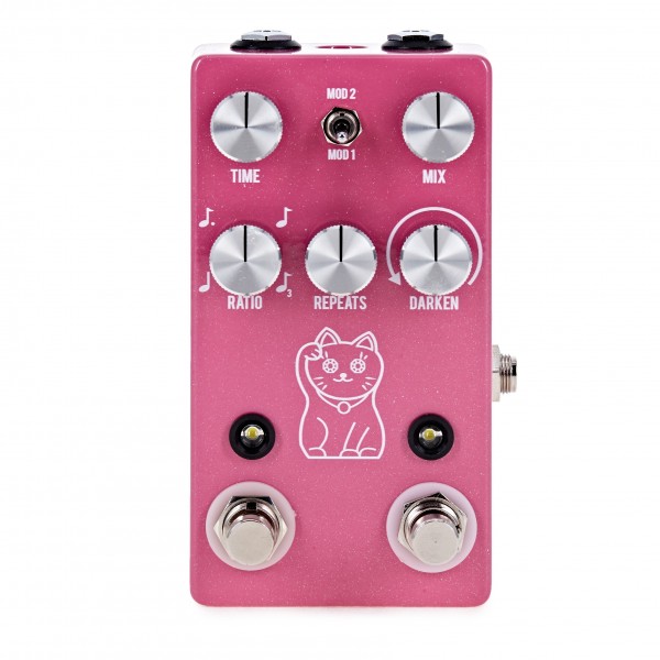 JHS Pedals Lucky Cat Delay, Pink