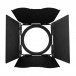 Eurolite LED THA-100F TRC Theatre Spot, Black - Barn Doors