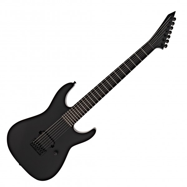 ESP LTD M-7B HT Black Metal 7-String, Black Satin