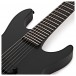 ESP LTD M-7B HT Black Metal 7-String, Black Satin