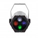 Galaxy Mini USB Party Light Pack with LED Fog Machine by Gear4music