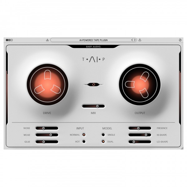 Taip - Tape Emulation Plugin - Digital Delivery - White