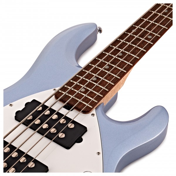 Sterling SUB Ray5 Bass HH JTB , Lake Blue Metallic