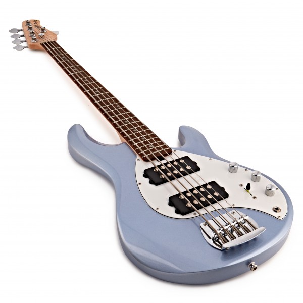 Sterling SUB Ray5 Bass HH JTB , Lake Blue Metallic
