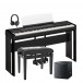 Yamaha P515 Digital Piano Subwoofer Package, Black