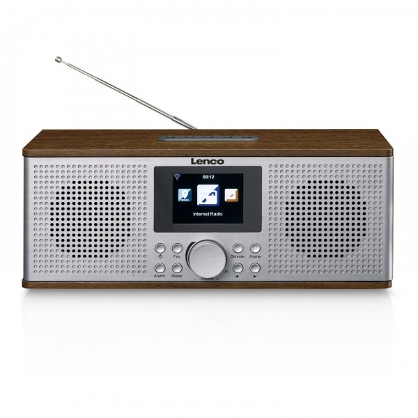 Lenco DIR 170 Internet Radio with DAB+, FM and Bluetooth front 