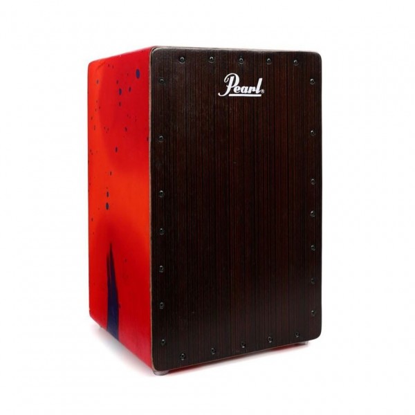 Pearl Primero Box Cajon, Abstract Red