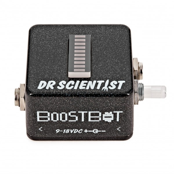 Dr Scientist Boost Bot with Level Meter at Gear4music