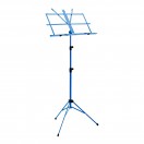 Music Stand with Carry Bag by Gear4music, Blue