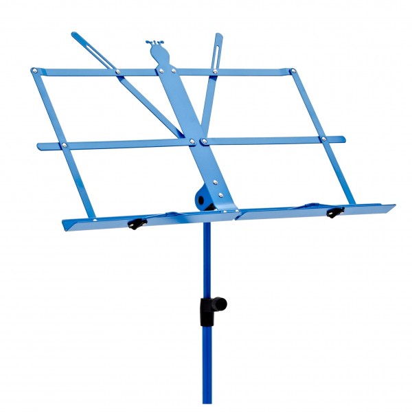 Music Stand with Carry Bag by Gear4music, Blue