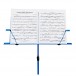 Music Stand with Carry Bag by Gear4music, Blue