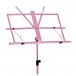 Music Stand with Carry Bag by Gear4music, Pink
