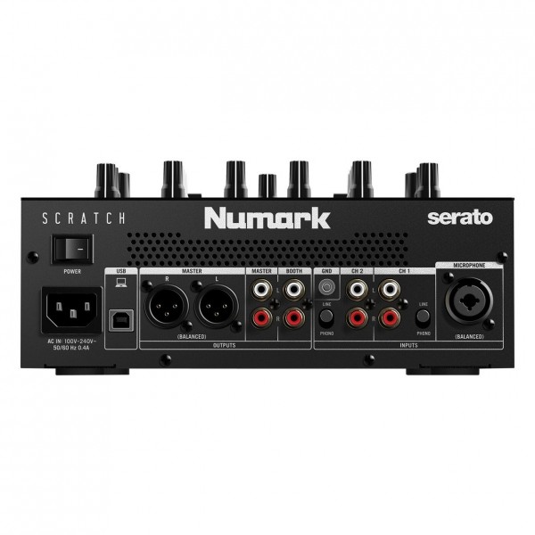 Numark Scratch 2-Channel Scratch Mixer with Decksaver Cover