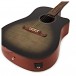 Fender Ltd Ed. FA-325CE Dreadnought Electro Acoustic, Moonlight Burst