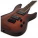 ESP LTD H-200FM, Dark Brown Sunburst