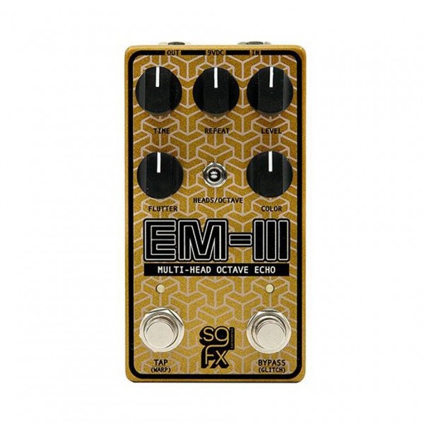 SolidGoldFX EM-III Multi-Head Octave Echo Pedal