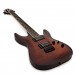 ESP LTD H-200FM, Dark Brown Sunburst