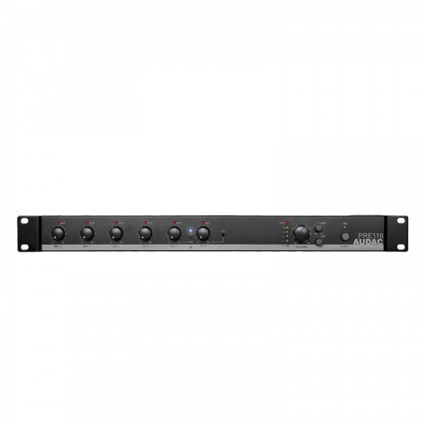 AUDAC PRE116 6 Channel Stereo Preamplifier