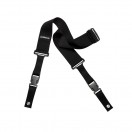 DiMarzio ClipLock Schnellverschluss-Gitarrengurt, Cordura schwarz