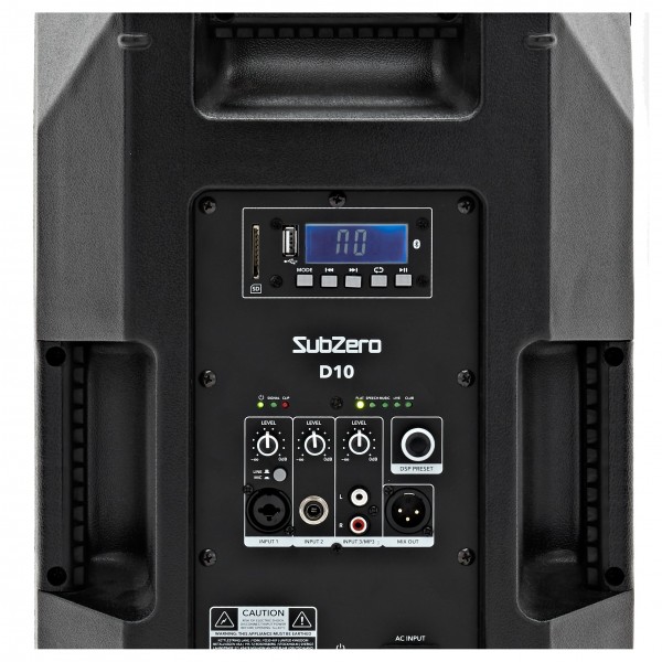 SubZero 10" Active DSP PA Speaker
