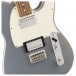 Fender Player Telecaster HH PF, Silver Body Closeup 