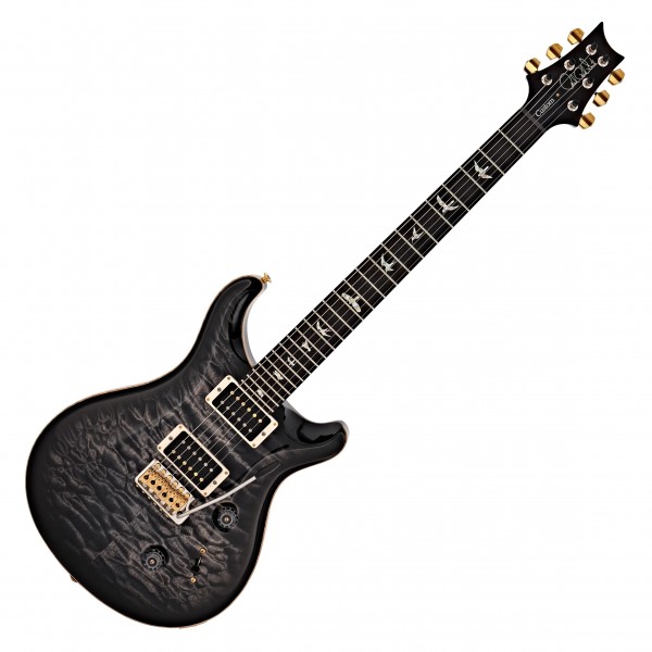 PRS Ltd Edition Custom 24, 10 Top Quilt Charcoalburst #0326902