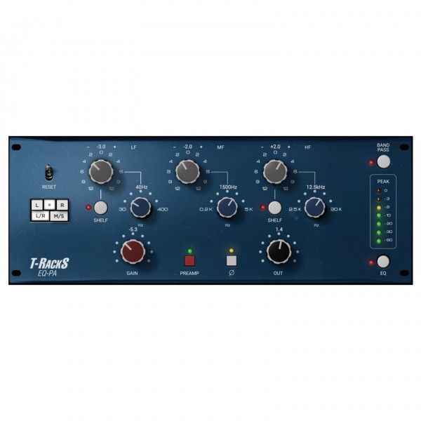 IK Multimedia T-RackS 5 MAX, Digital Delivery - EQ PA