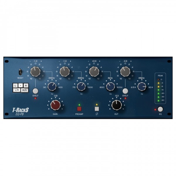 IK Multimedia T-RackS 5 MAX, Digital Delivery - EQ PB