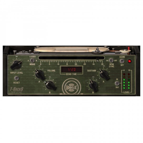 IK Multimedia T-RackS 5 MAX, Digital Delivery - Tape Echo