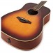 Yamaha FG-TA TransAcoustic, Brown Sunburst