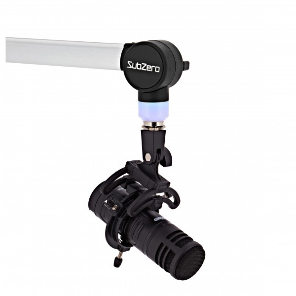 SubZero DB30 Podcast Studio Microphone Arm Pack, Silver