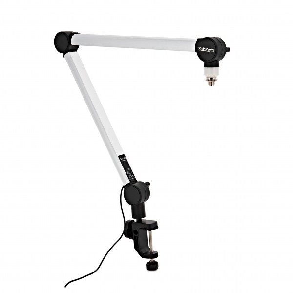 SubZero DB30 Podcast Studio Microphone Arm Pack, Silver