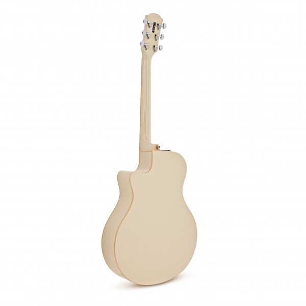 Yamaha APX600 Electro Acoustic, Vintage White