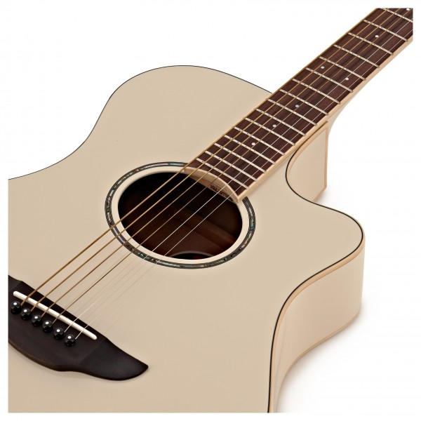 Yamaha APX600 Electro Acoustic, Vintage White