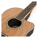 Deluxe Roundback Electro Acoustic by Gear4music, Natural - Nearly New