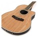 Deluxe Roundback Electro Acoustic by Gear4music, Natural - Nearly New