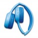 Lenco HPB-110BU Foldable Kids Bluetooth Headphone, Blue